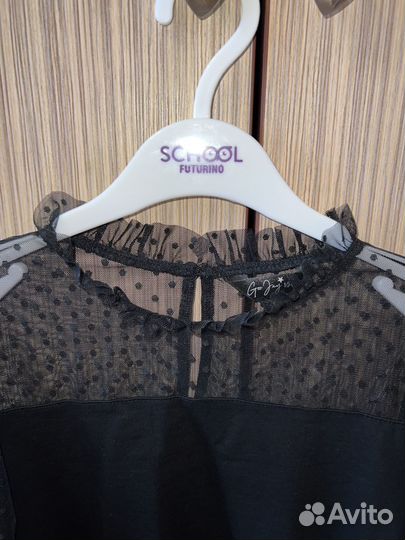 Стильная нарядная блузка для девочки 140-146р