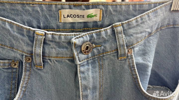 Джинсы lacoste