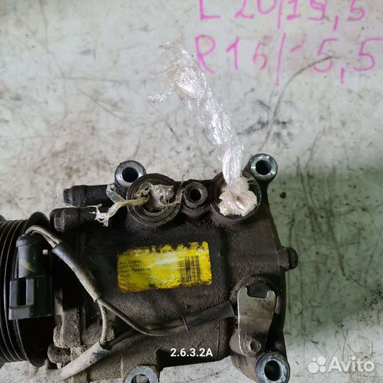 Компрессор кондиционера ford fiesta mk5