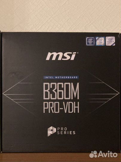 MSI B360M + 16 гб Hyper X Fury + I7 8700 es