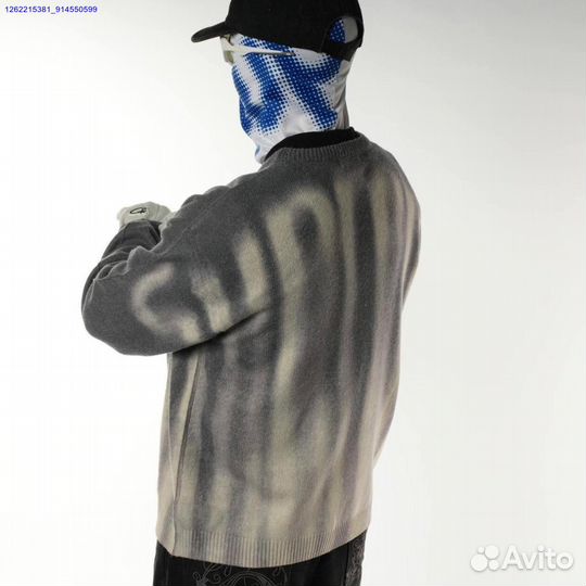 Свитер Supreme blurred logo (Арт.93065)