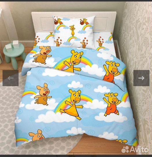 Детское постельное белье 1.5 спальное