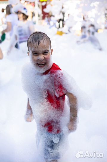 Пенное шоу, пенная вечеринка, аренда пеногенератор