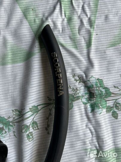 Маска для подводного плавания с трубкой