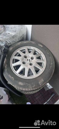 Колеса r15 4*114,3 летние honda