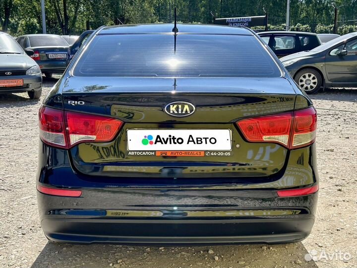 Kia Rio 1.4 МТ, 2016, 147 280 км