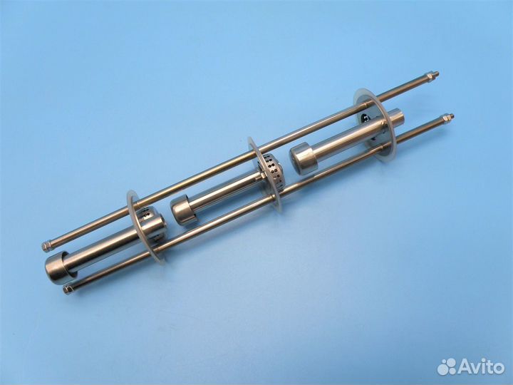 Нержавеющая тарельчатая вставка для царги 30 см 2