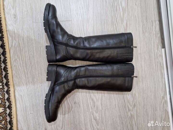 Зимние женские сапоги 38 натуральная кожа