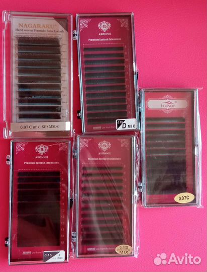 Ресницы для наращивания