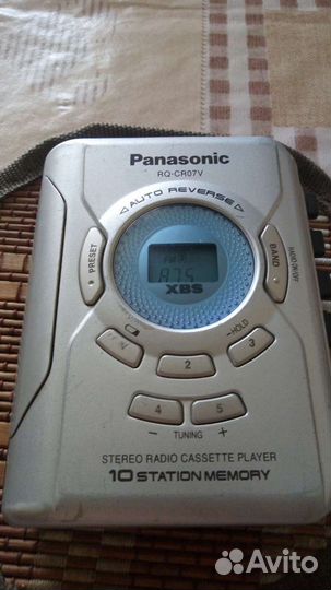 Кассетный плеер panasonic