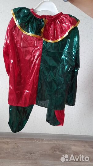 Новогодний костюм клоуна