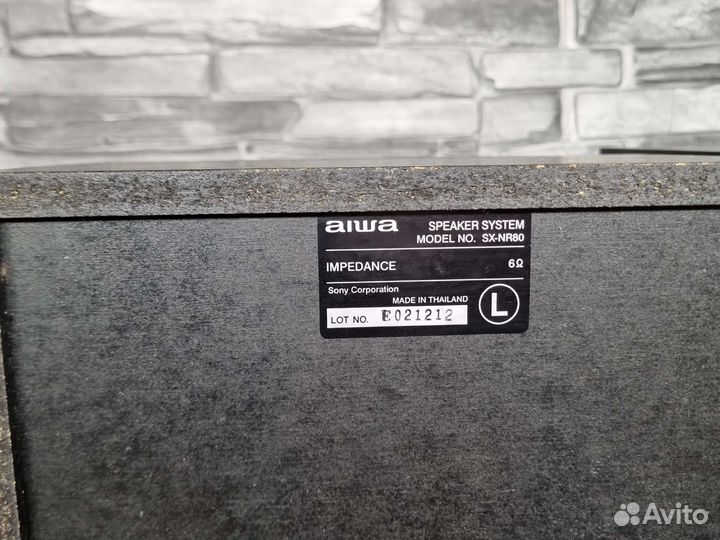 Акустика aiwa SX-NR80