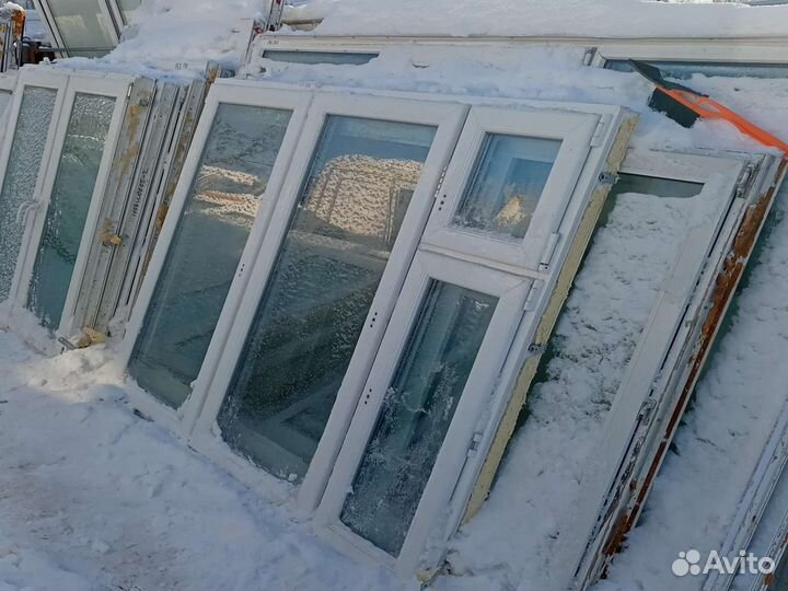 Пластиковые окна и балконные двери пвх бу