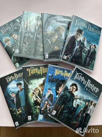 Гарри Поттер DVD полная коллекция 8 фильмов