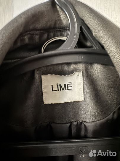 Кожаная куртка lime m