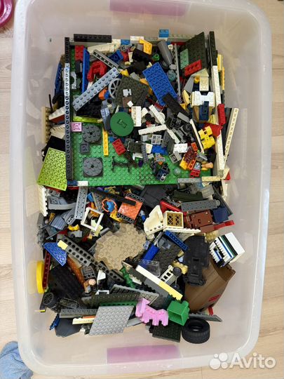 Lego россыпью 16 кг