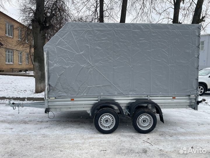 Прицеп двухосный Мзса 817736 размер 3,5х2,0х1,8