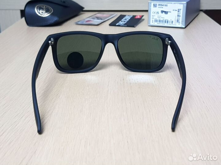 Очки Ray-Ban Justin RB4165 матовые с поляризацией