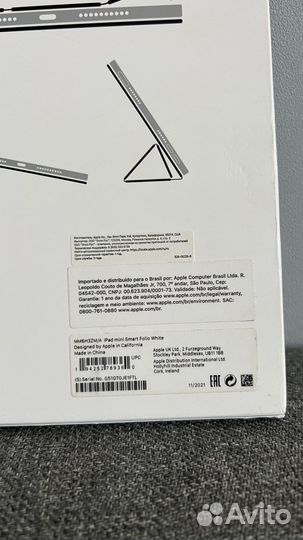 Apple Smart Folio iPad mini 6 оригинал