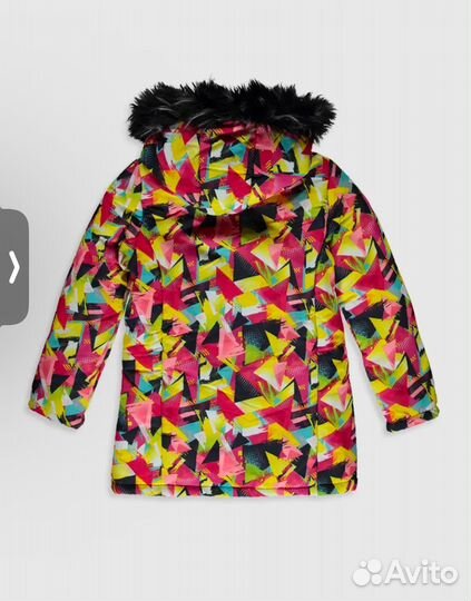 Куртка для девочки 128 134 зимняя