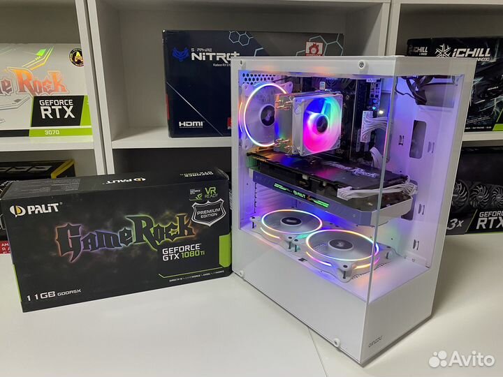 Игровой пк intel xeon e5 2680v3/ GTX 1080ti 11gb