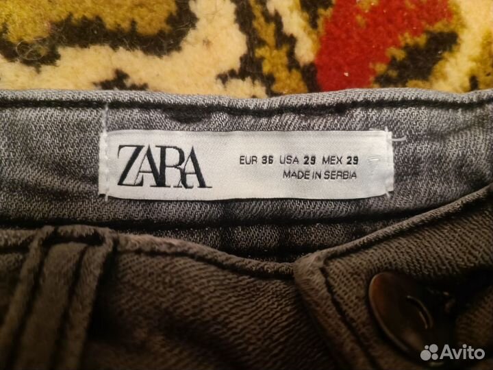 Джинсы zara муж 36(S)