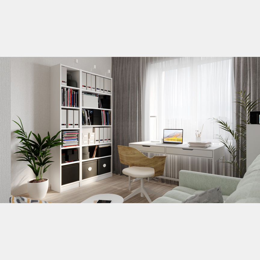 Квартира-студия, 21,1 м², 3/27 эт.