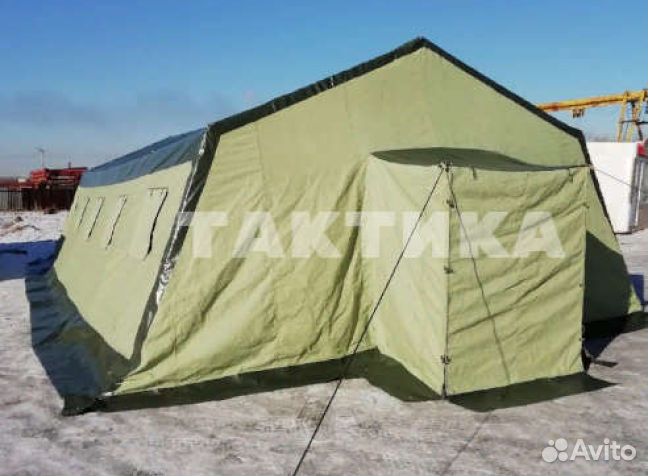 Полевая палатка армейская на 50 мест