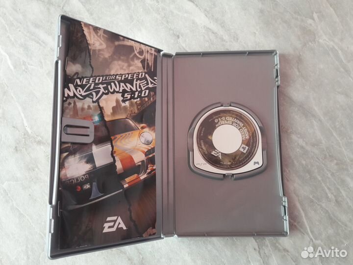 NFS Most Wanted 5-1-0 на PSP
