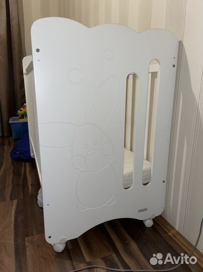 Кроватка детская Micuna, с зайчиком