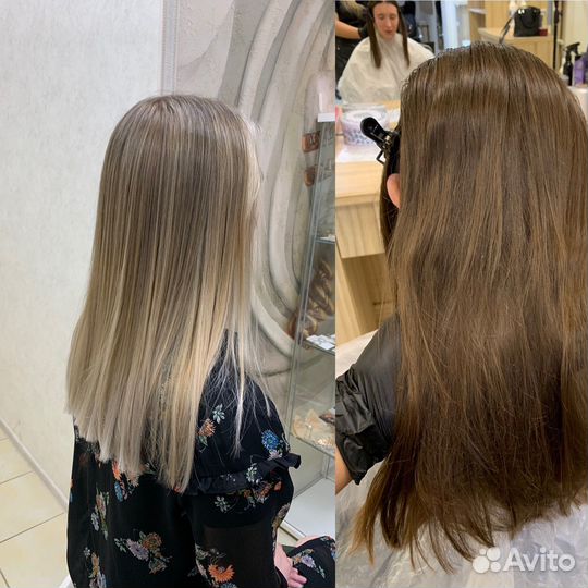 Требуются модели окрашивание