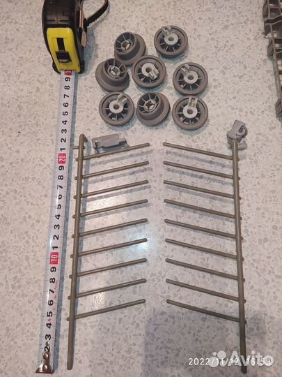 Держатель, ролики, гребёнки для посудомойки Bosch