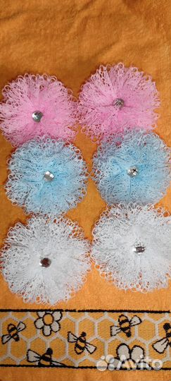 Резиночки для волос (кружевные)