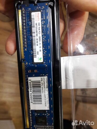Оперативная память ddr3 две планки по2 gb