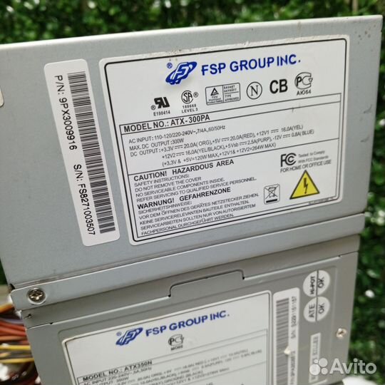 Блок питания Fsp 300-400w