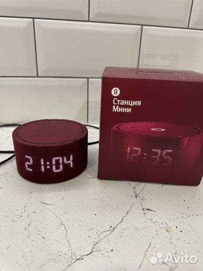 Яндекс станция мини 2 с часами
