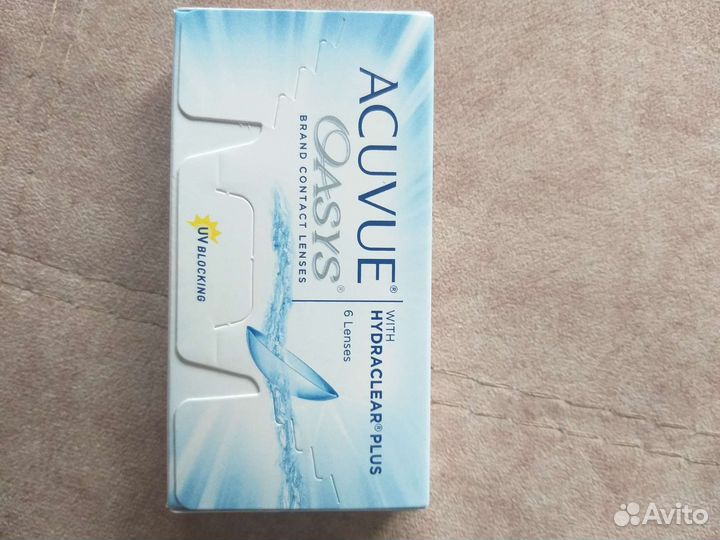 Линзы контактные acuvue oasys двухнедельные