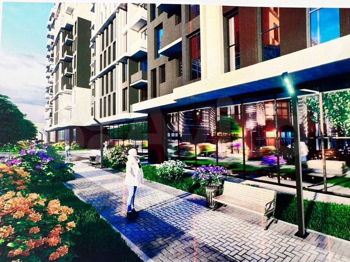 1-к. квартира, 52,8 м², 3/12 эт.