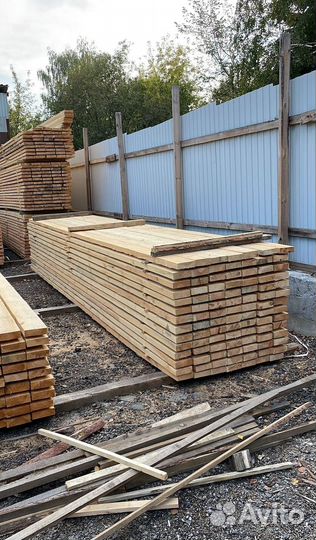 Брус обрезной 150х200х6000мм ГОСТ