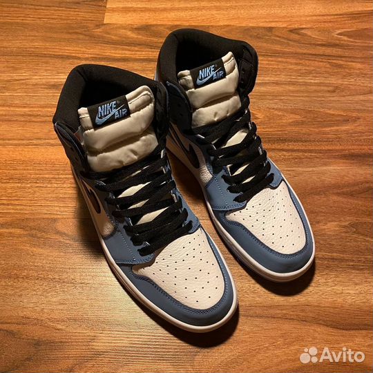 Nike Air Jordan 1 High White University Blue Black