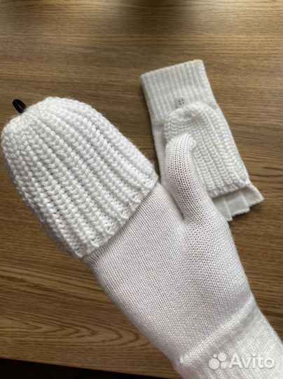 Перчатки Варижки Adidas 2в1 белые оригинал