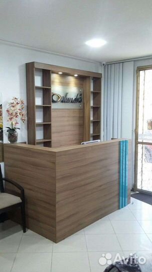 Ресепшн на заказ, торговое оборудование на заказ