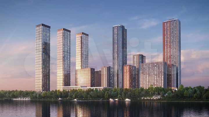 2-к. квартира, 57,9 м², 22/49 эт.