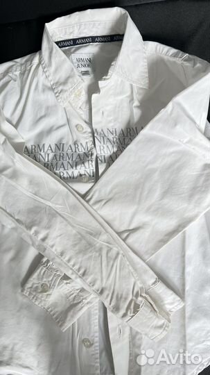 Рубашка детская armani для мальчиков