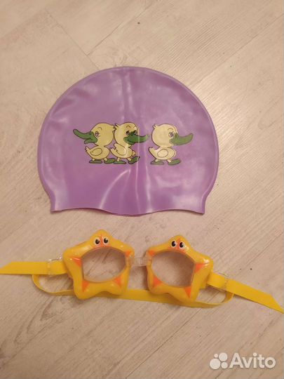 Купальник+очки+шапочка