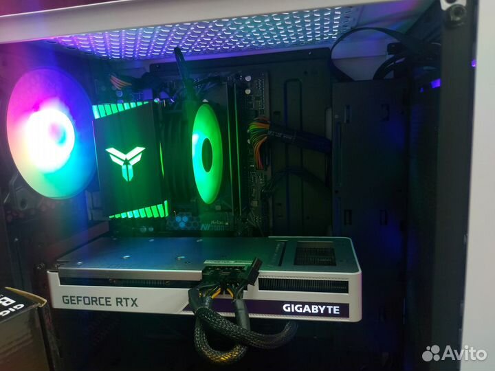 Мощный игровой пк на RTX 3060Ti с Ryzen 5 5600+ 16