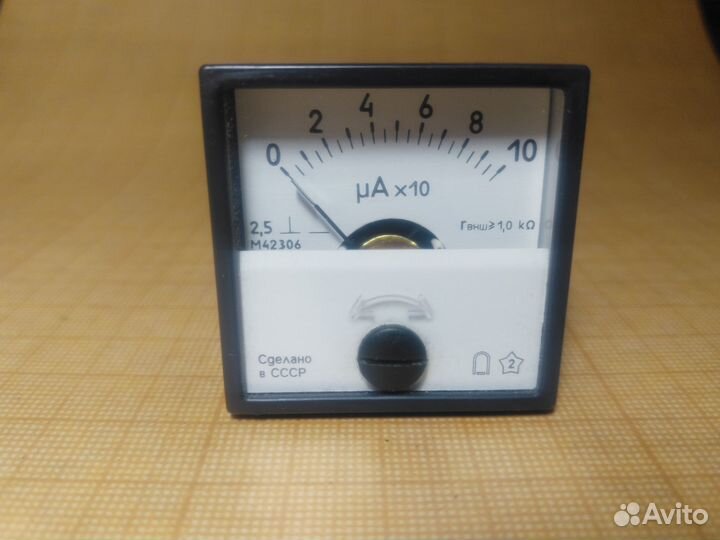 Микроамперметр 100 мкА М42306