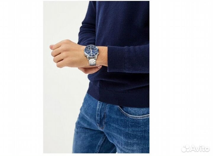 Casio EFV-C100D комбинированные стальные часы