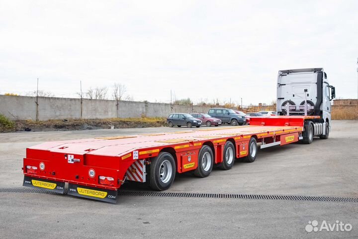 Полуприцеп трал (тяжеловоз) Juterborg 985244, 2023