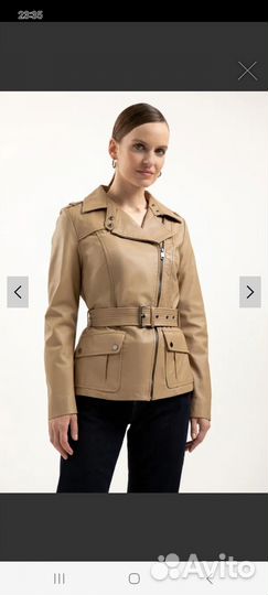 Косуха натуральная кожа 46